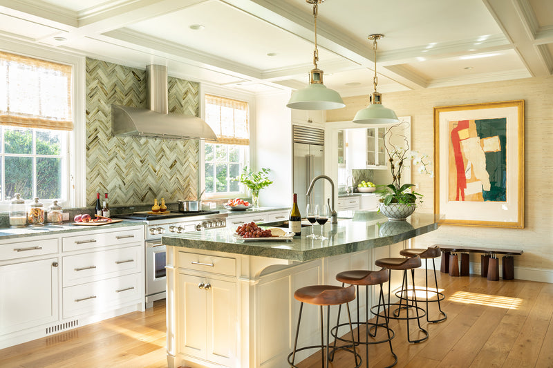 Kitchen backsplash in Tozen Selenium