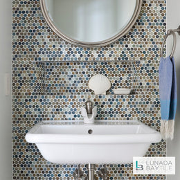 Tozen Penny Round Bathroom