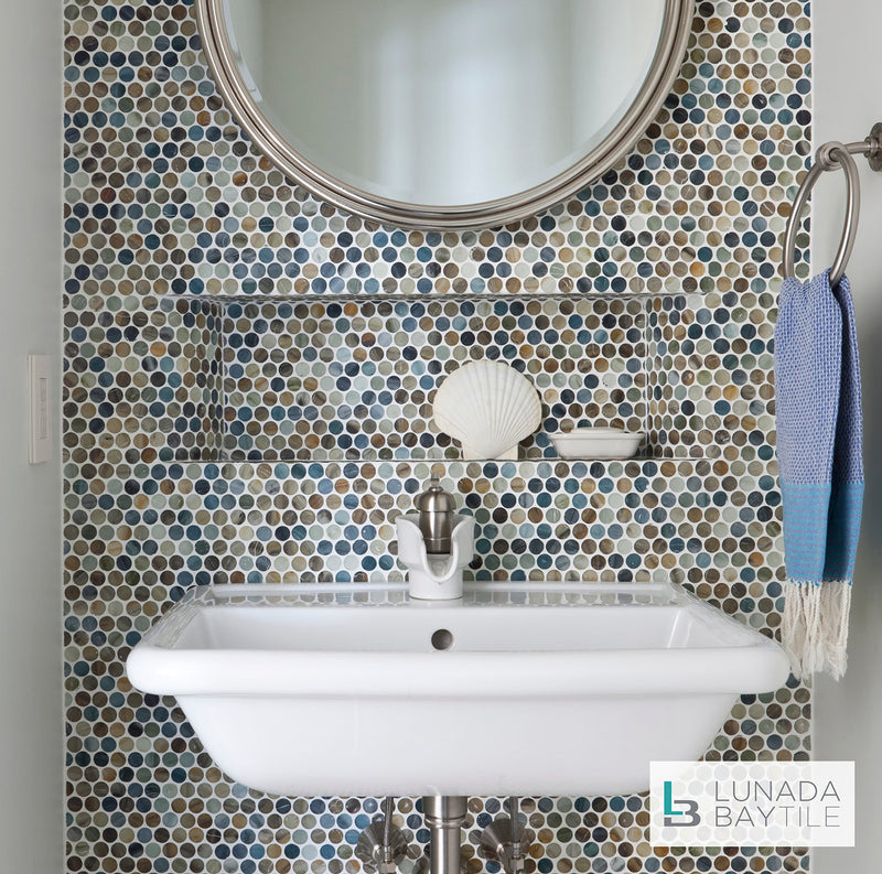 Tozen Penny Round Bathroom