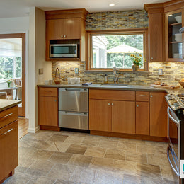 Kitchen with Tozen Indium Silk