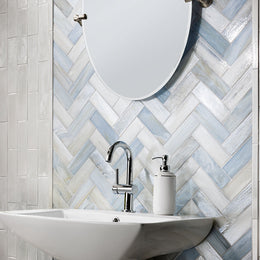 Glass 2x6 Tile Blend