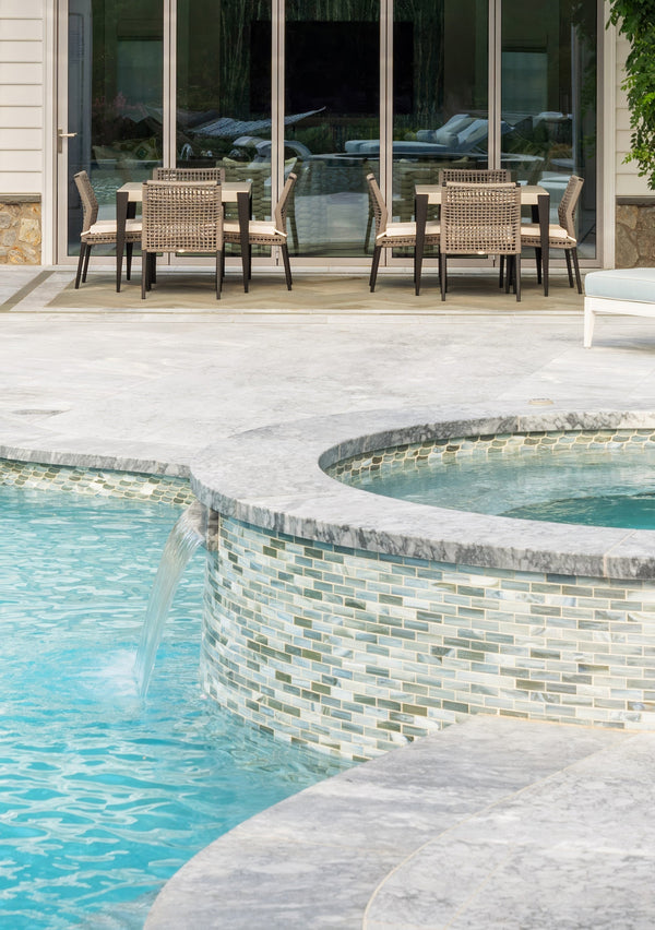 Feather Glass Mosaics