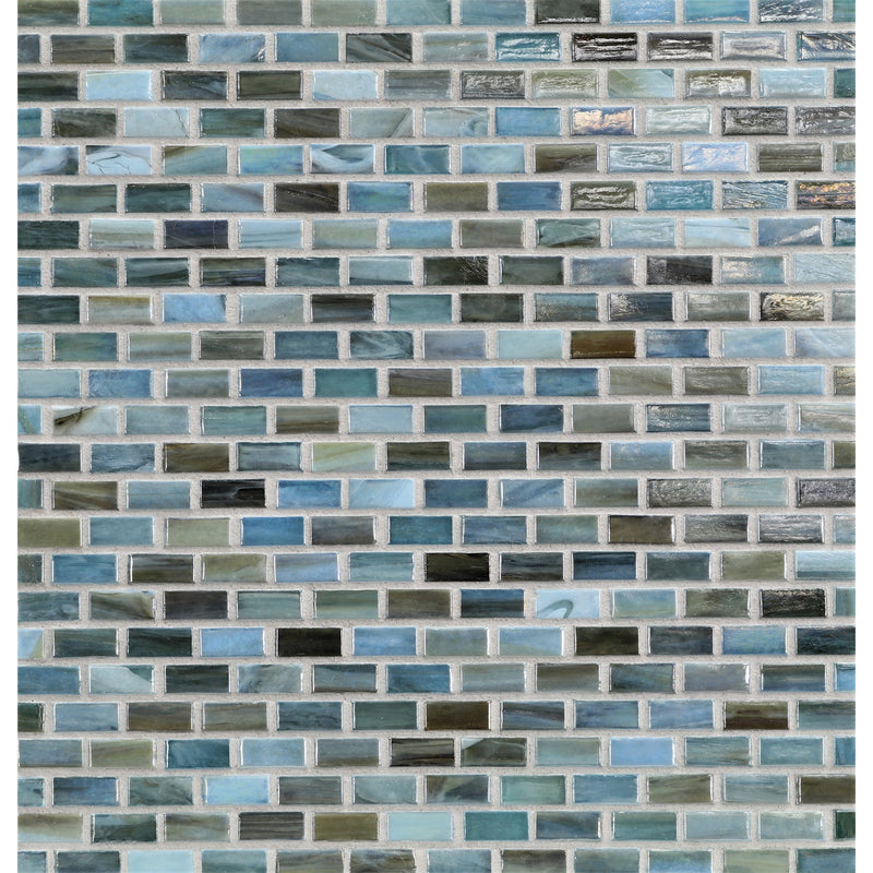 ½ x 1 Mini Brick - Lunada Bay Tile