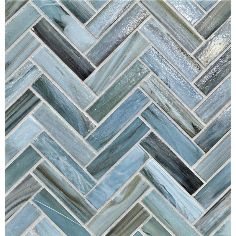 1 x 4 Herringbone - Lunada Bay Tile