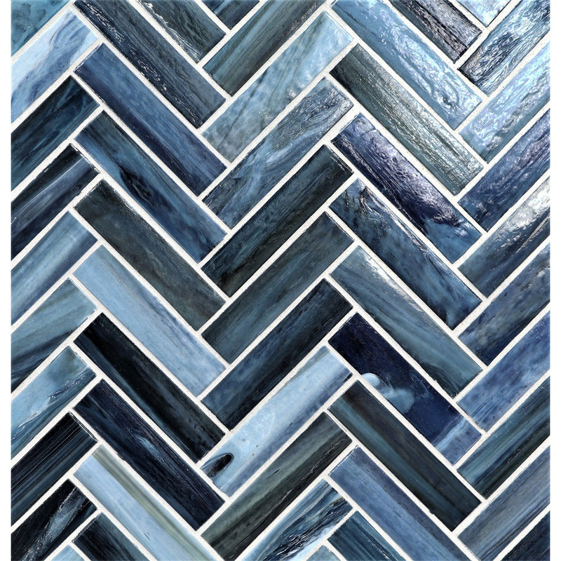 1 x 4 Herringbone - Lunada Bay Tile