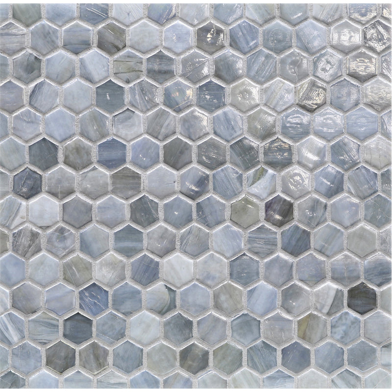 1" Hexagon - Lunada Bay Tile