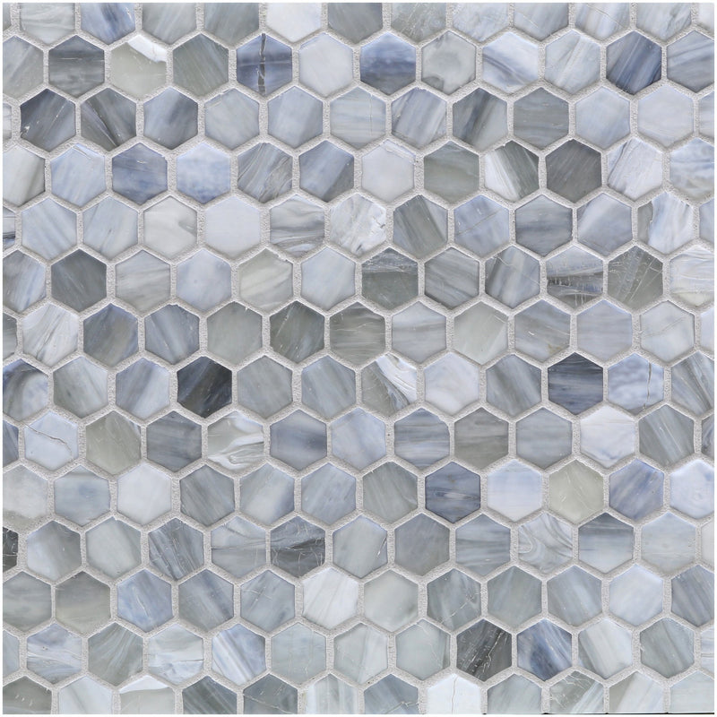 1" Hexagon - Lunada Bay Tile