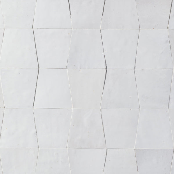 Mistral 3x4 Trapezoid in All in White by Lunada Bay Tile