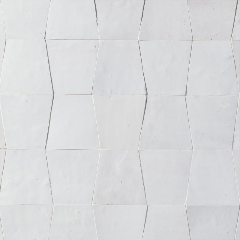 Mistral 3x4 Trapezoid in All in White by Lunada Bay Tile