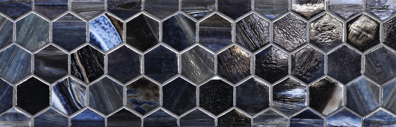 2” Hex Border - Lunada Bay Tile