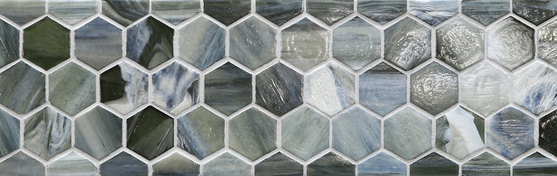 2” Hex Border - Lunada Bay Tile