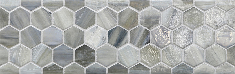 2” Hex Border - Lunada Bay Tile