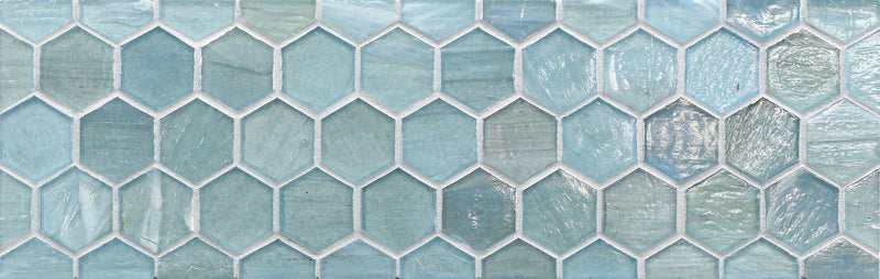 2” Hex Border - Lunada Bay Tile