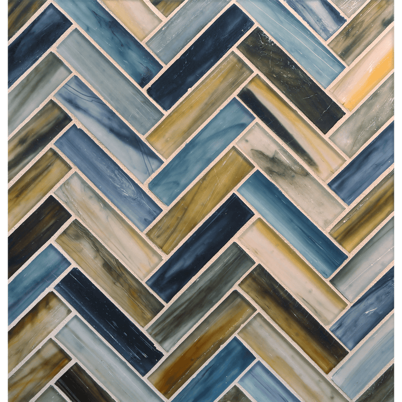 1 x 4 Herringbone - Lunada Bay Tile