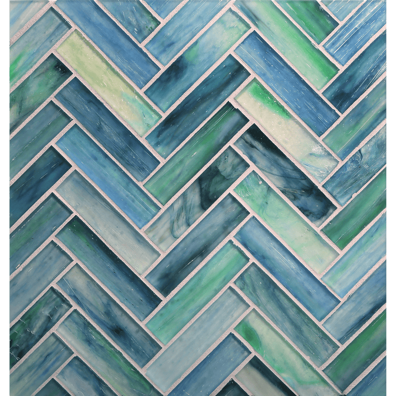 1 x 4 Herringbone - Lunada Bay Tile